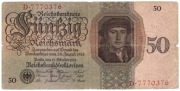 Niemcy, 50 marek 1924, stan 4