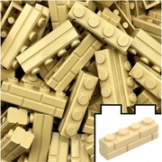 LEGO Cegła Cegiełka Brick Klocek Klocki 1x4 Piaskowy Tan 15533 NOWE 100 szt