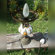 Lampa w stylu rustykalnym