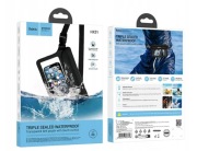 Wodoodporne etui na telefon Hoco IPX8 HX51 czarny