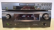 DENON AVR-1509 + DVD-1740 + PILOTY MIKROFON ETC.