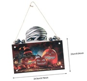 Dekoracja Na Drzwi Obrazek Podświetlany Halloween