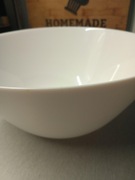 MISA CERAMICZNA BIAŁA KUCHENNA MISKA SALATERKA NA SAŁATKI DO CIASTA