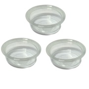 3x Wymienne miseczki 20ml do uchwytu na gałąź dla gekona 