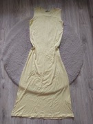 Żółta sukienka maxi letnia wiosenna 36/38 S/M