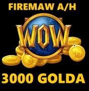WOW CLASSIC ERA FIREMAW GOLD ZŁOTO 3000G A/H