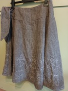 Spódnica, bawełna, z haftem NEXT