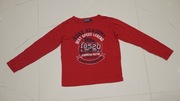 Koszulka Geox Motor 5 Lat Długi Rękaw Czerwona