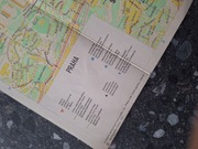 Mapa Praha 1971r. kartografia