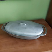 Brytfanna  Gęsiarka z pokrywą 