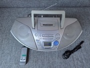 Boombox Panasonic RX ES22 + PILOT Radio Magnetofon z CD  ORYGINAŁ SPRAWNY