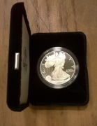 Orzeł Amerykański Uncja Srebra PROOF American Eagle 200? Coin 1oz Silver Ag
