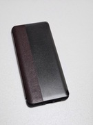 Etui klapka Huawei P30 Pro brązowe skóra naturlna