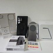 Etui magnetyczne do S24 Ultra MagBak, portfel, indukcja, magnesy