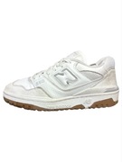Białe buty na codzień new balance 550 skóra zamsz retro vintage 38