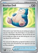 Karta Pokemon Snorlax Doll Holo PAR 175