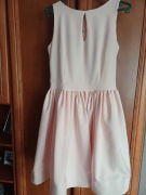 Sukienka imprezowa pudrowy róż Roco L