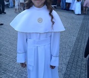 Alba komunijna dla dziewczynki 152