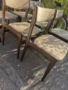  Zestaw 6 krzeseł Teak Erik Buch Model 89 | Dania | Design Vintage 
