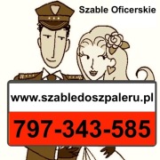 szable do szpaleru, szable do ślubu