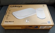 Router Linksys Dwupasmowy System Mesh Velop Micro Wi-Fi 6 3 Gb/s 2 szt nowy