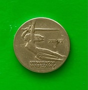 Moneta 10 zł Nike 1965 r bardzo dobry stan