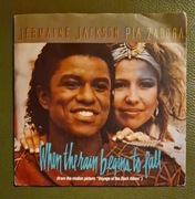 Jermaine Jackson & Pia Zadora, When The Rain Begins To Fall, płyta winylowa