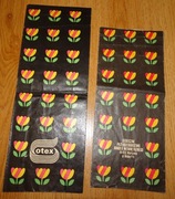 Torebki papierowe Prl, SPHW Warszawa, Otex Łódź, torebki prl 2 sztuki