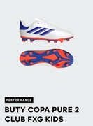 Korki korkotrampki Adidas COPA PURE 2 CLUB FXG KIDS rozm 37 i 1/3