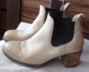 Półbuty Lemar na wiosnę ze skóry nat.