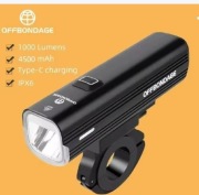 oświetlenie lampka na rower rowerowa Offbondage 1000lm nowa 4500mAh powerba