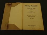 Przedwojenny podręcznik do religii, Niemcy, gotycka czcionka, retro