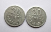 20 Groszy 1971 i 1972 r.  