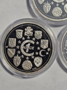 1 uncja 1 oz Srebro, moneta sztabka 