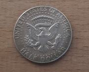 Amerykański srebrny Half dollar 1969 rok mennica  Denver 