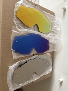 Soczewki Szkło do Gogli 100% Accuri komplet widoczny na zdjęciach