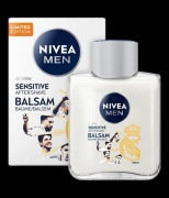 Nivea FC Barcelona Aftershave SENSITIVE Balsam po goleniu 100m x2 DWA=200ml