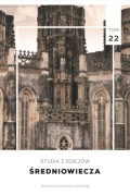 Studia z dziejów średniowiecza Tom 22