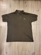 LACOSTE - T-shirt, szary, rozm. zbliżony do M