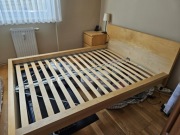 Meble IKEA MALM, łóżko, komoda, szafka nocna