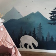 Artystyczne malowanie ścian