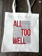 Torebka torba tote bag materiał non woven Taylor swift 