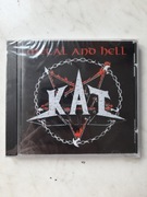 Kat "Metal and hell" płyta CD folia 