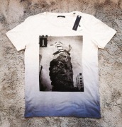 NOWA ESPRIT Męska koszulka z nadrukiem Rozm. M Bawełniany t-shirt 