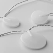 Girlanda świetlna IKEA 320 cm bateryjne kamyki biały