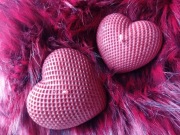 Świece sojowe dwa serca