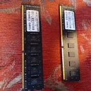 2x kosci ram DDR3 2gb+2gb=4gb