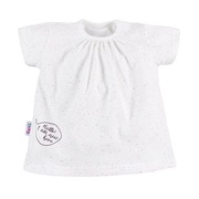 EEVI - TUNIKA W KROPKI "SWAN" BIAŁA 80