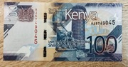 Kenia 100 Shillings 2019 P-53a UNC 