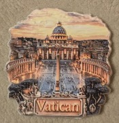 Magnes na lodówkę Vatican Watykan Vaticano Rzym Roma Włochy Italy(40)